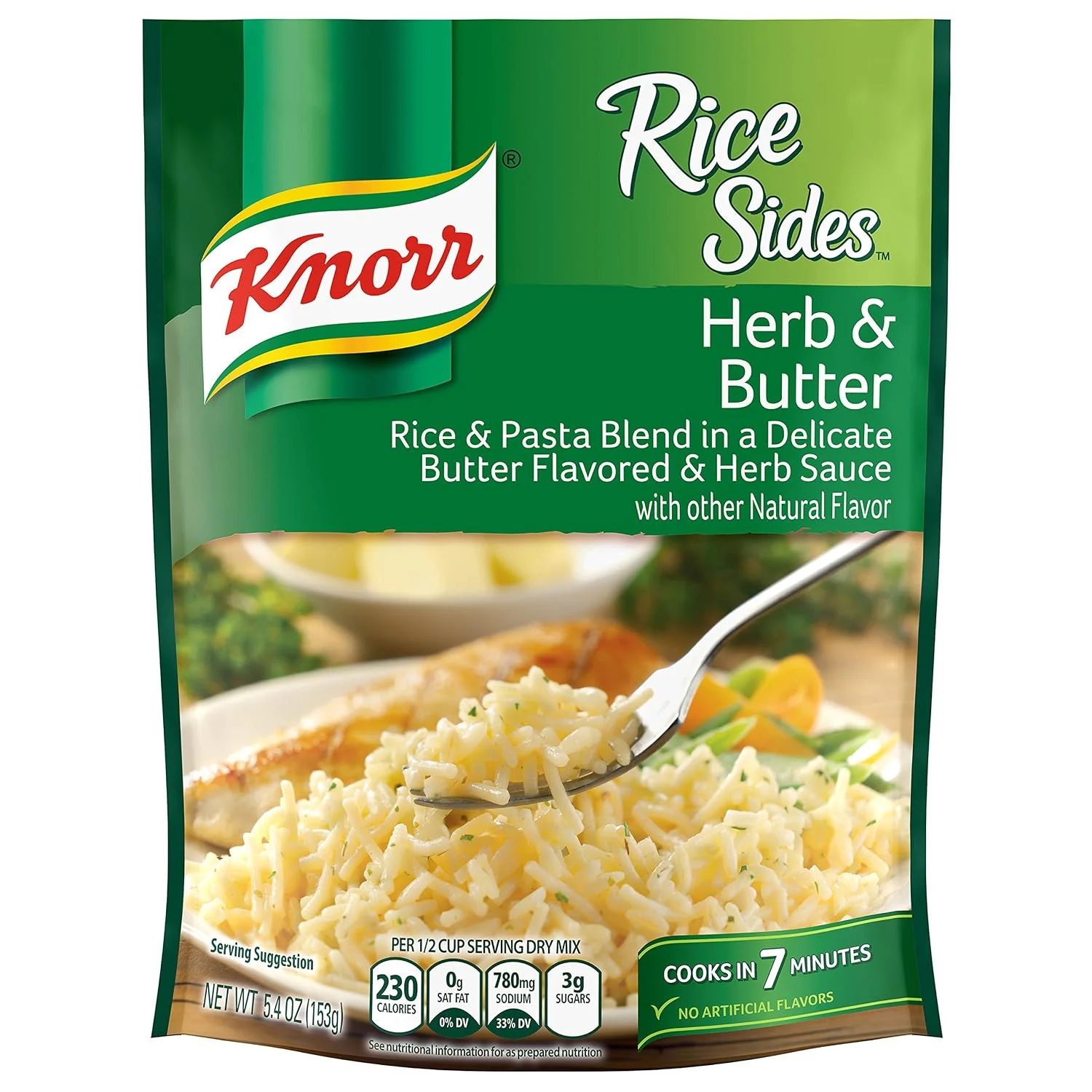 Knorr Herb & Butter Rice & Pasta Sides Only $1 at Amazon