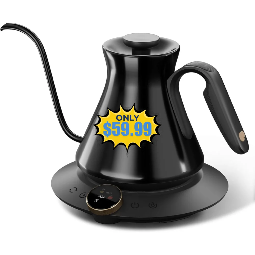 Cocinare Gooseneck Electric Kettle Promo at Amazon