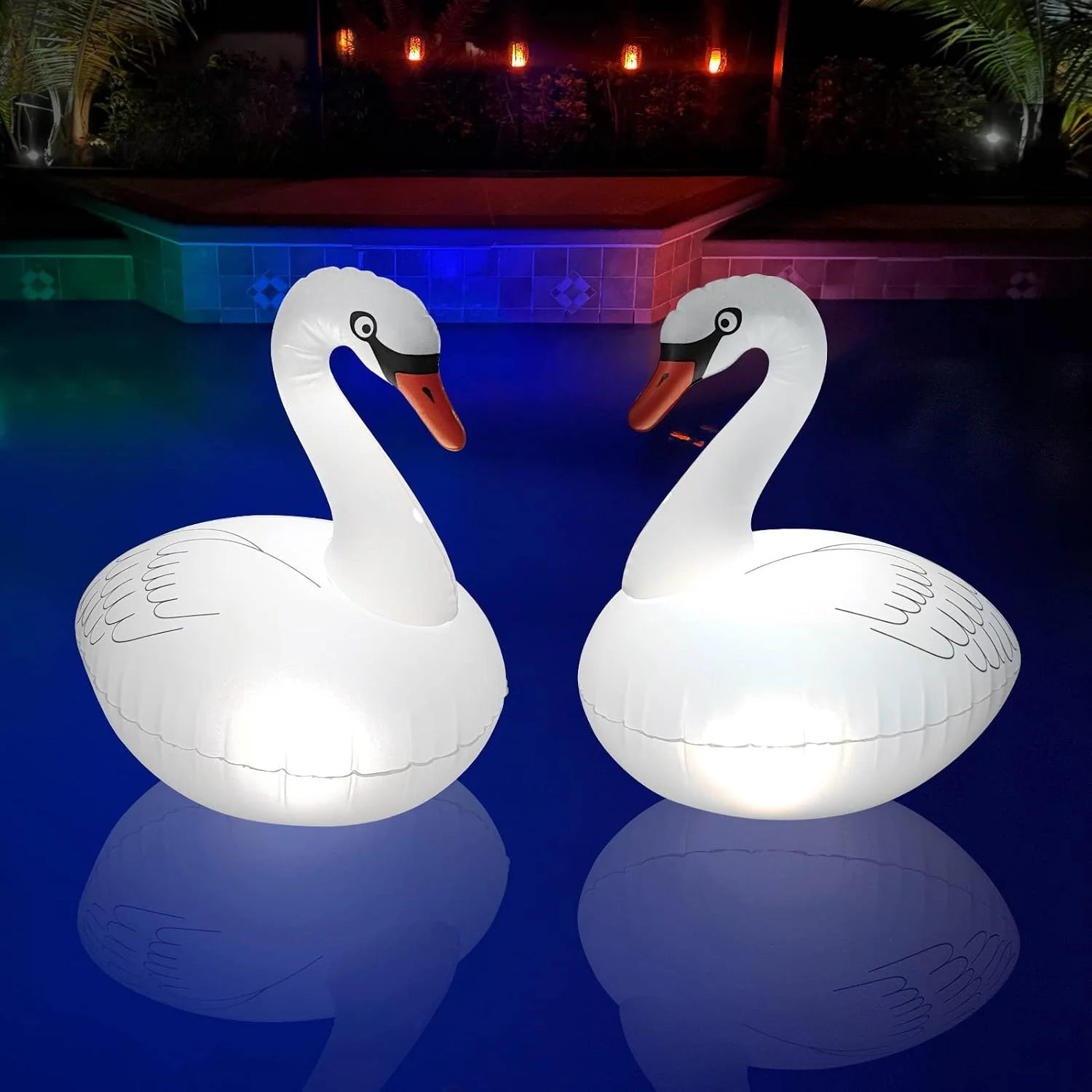 Solar LED Swan Float Only $19.85 (Reg. $32.99) at Amazon
