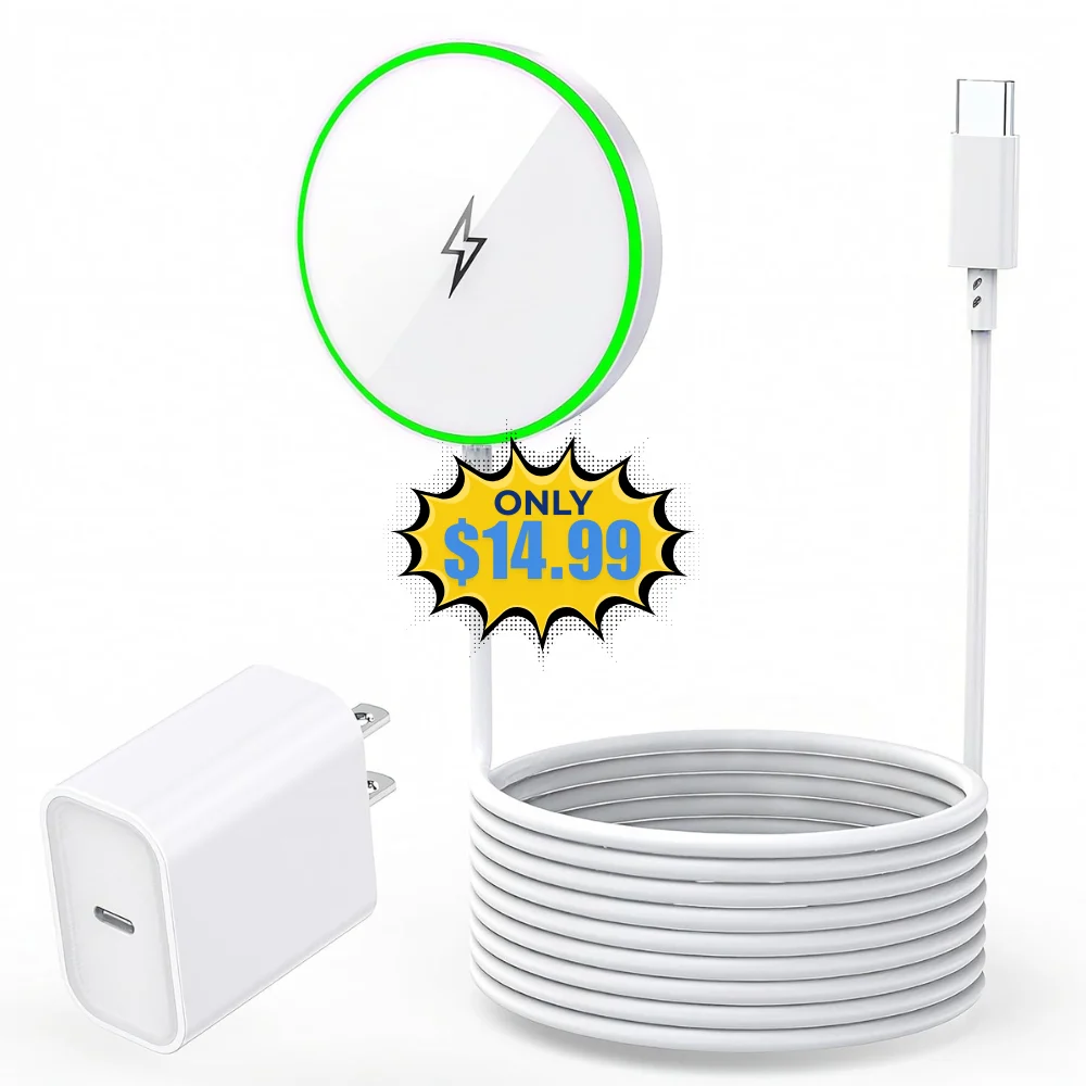 Magnetic Wireless Charger Deal at Amazon