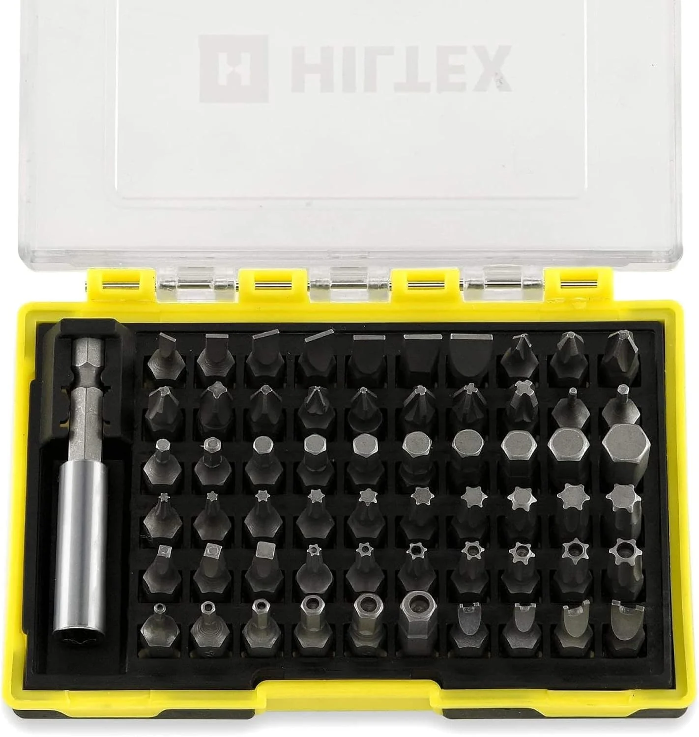 61-Pc Hiltex Security Bit Set with Magnetic Extension Adapter on Amazon