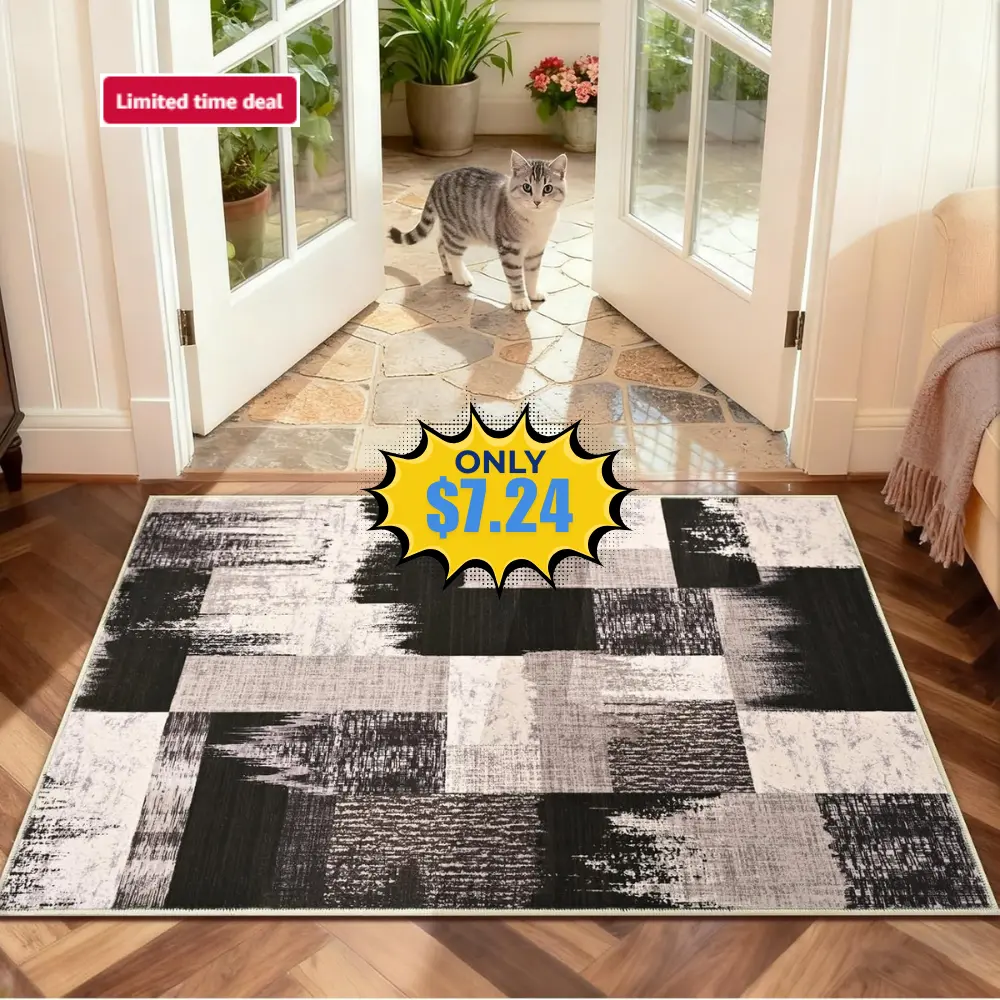 Yinhua Geometric Entryway Rug 2×3 Deal: Save 55% at Amazon