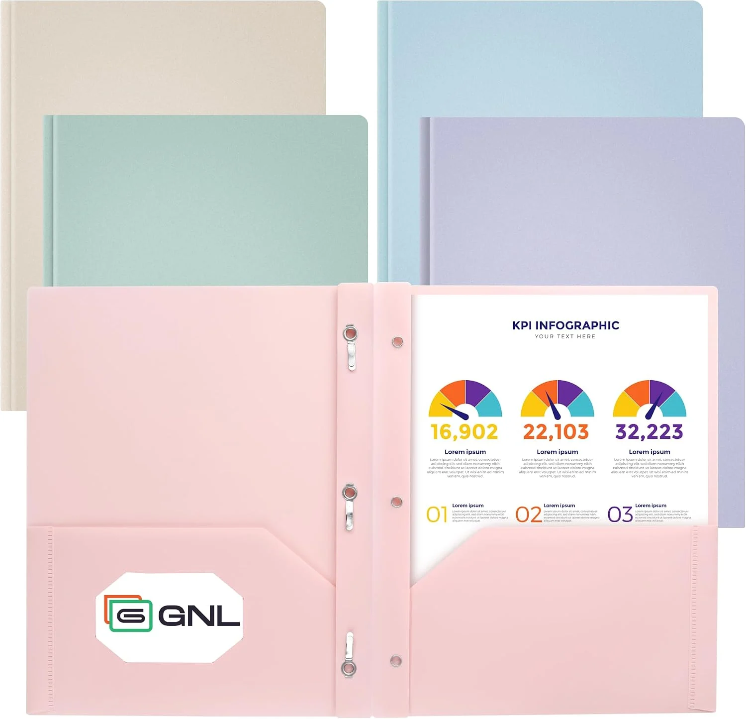Plastic Folders with Pockets Only $5.99 (Reg. $9.99) at Amazon