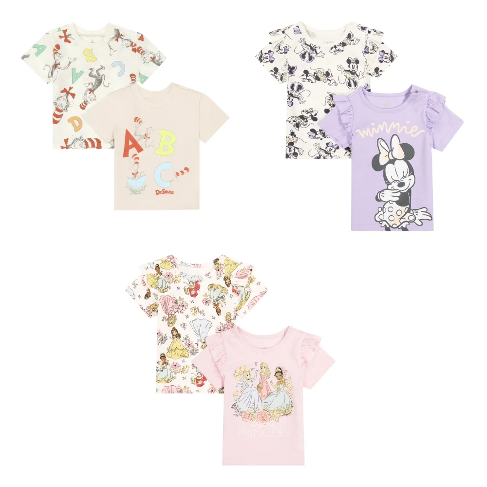 Baby 2 Pack Short Sleeve Tee Shirts Deal: Save $7.35 at Walmart
