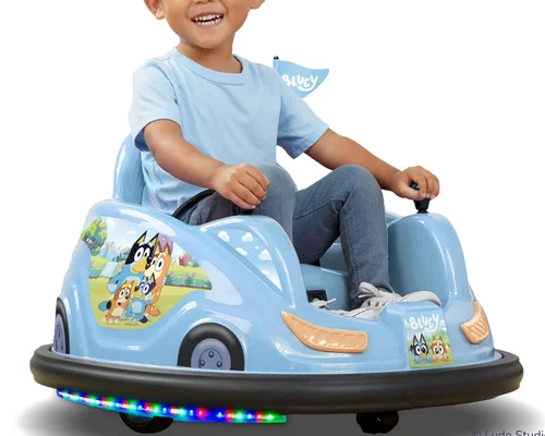 6V Bluey Bumper Car Ride on Toy: Save $46 at Walmart