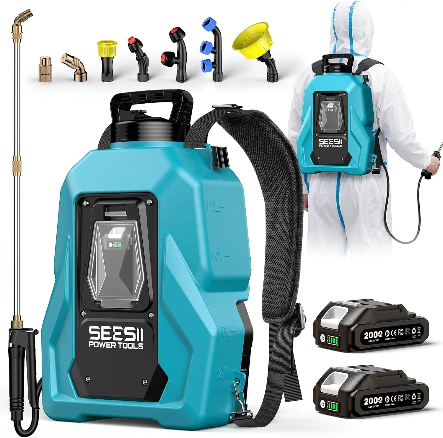 5-Gal Seesii Backpack Sprayer Only $99.99 (Reg. $159.99) at Amazon