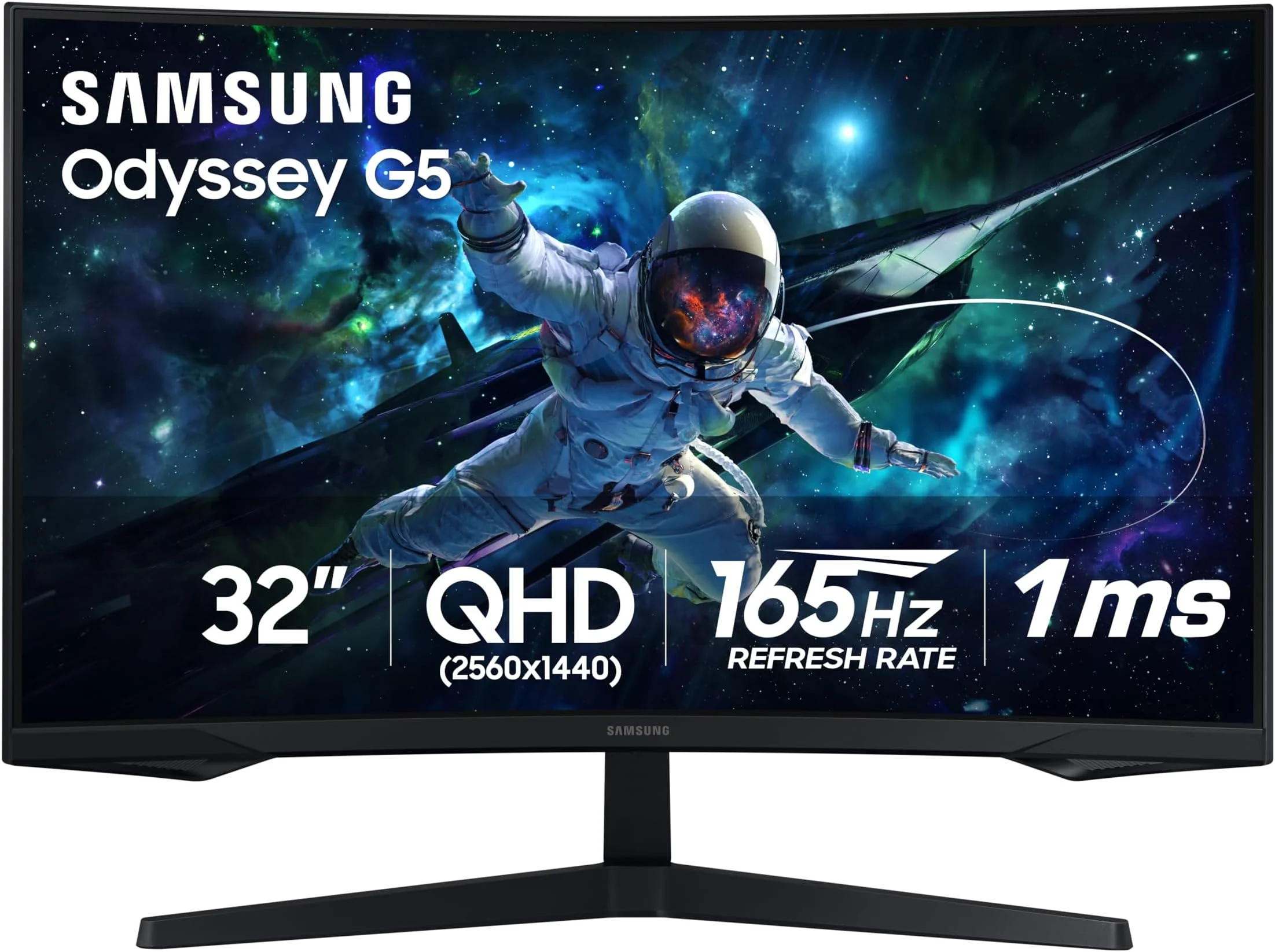 Samsung Odyssey G55C Monitor Only $189.99 (Reg. $329.99) at Amazon