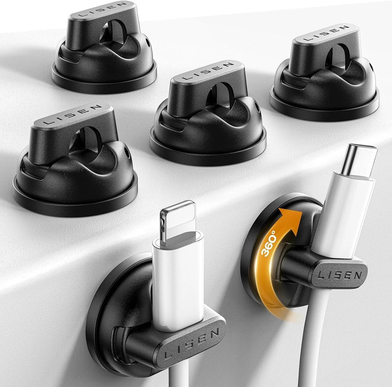 LISEN Magnetic Cord Holders Only $9.98 (Reg. $11.98) at Amazon
