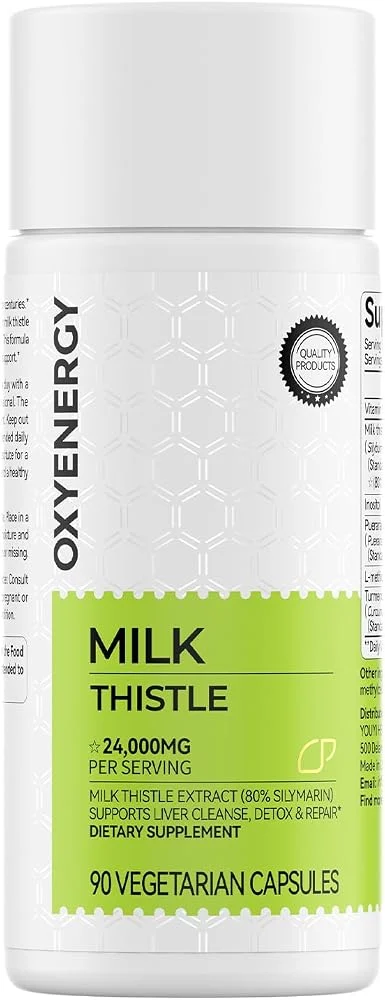 OxyEnergy Silymarin Milk Thistle Only $23.75 (Reg. $27.95) at Amazon
