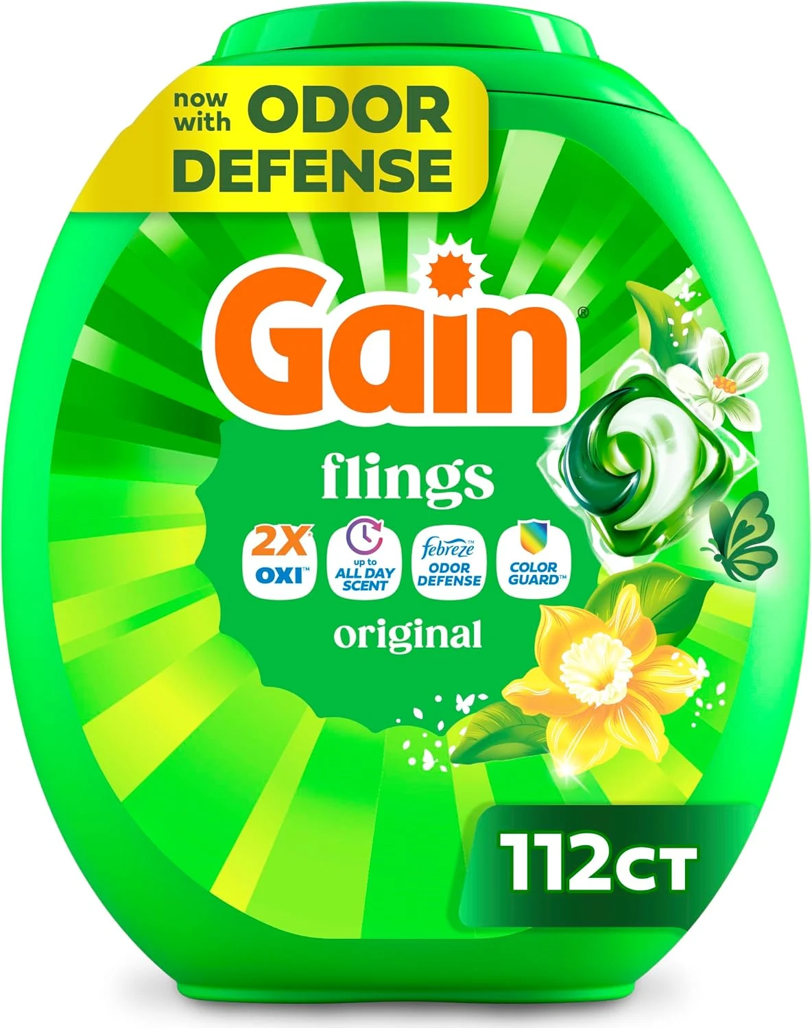 Gain Flings Over a Year Supply Only $27.39 (Reg. $110) at Amazon