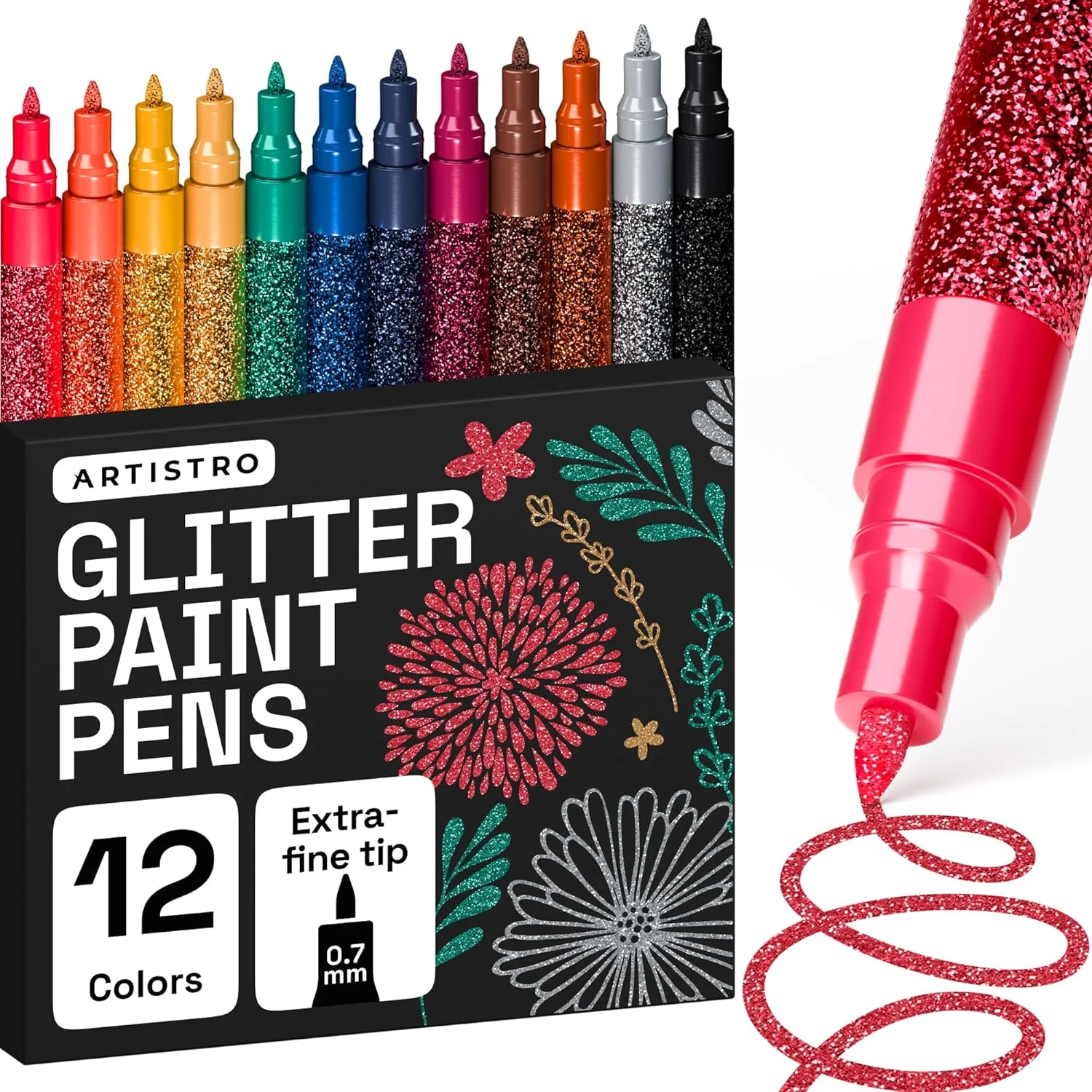 Artistro Glitter Paint Pens Only $9.98 (Reg. $19.99) at Amazon