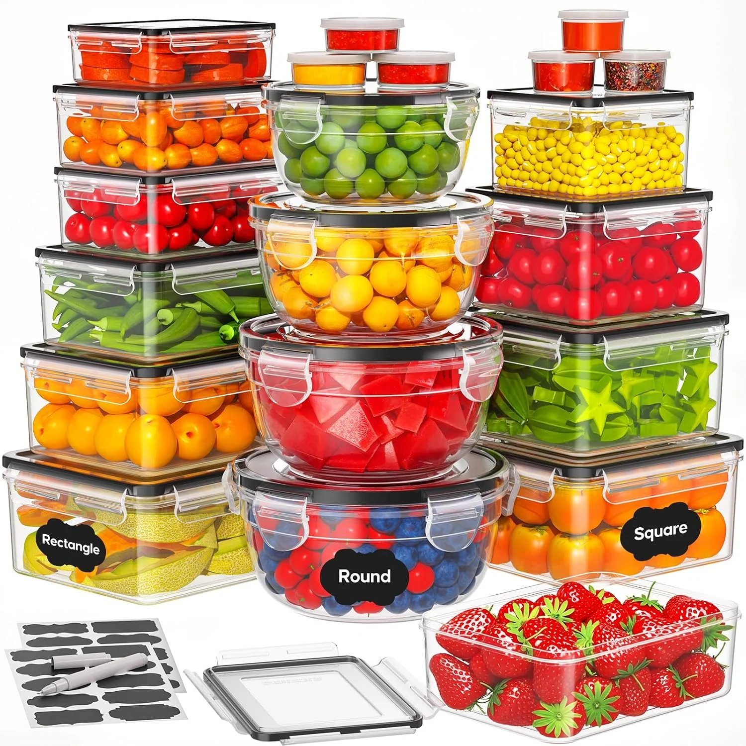 42-Piece Food Storage Containers Only $18.99 (Reg. $26.99) at Amazon
