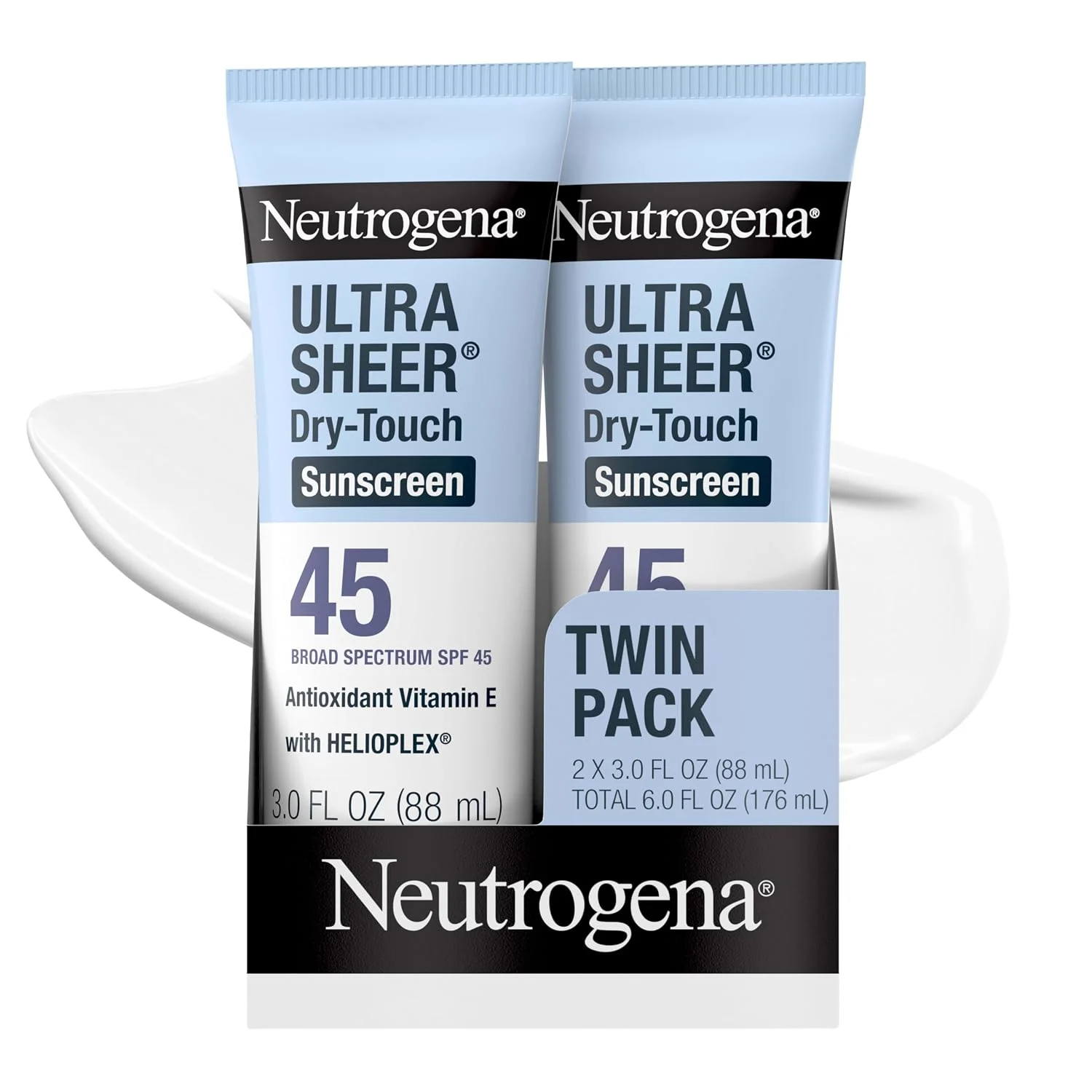 Neutrogena Ultra Sheer SPF 45 2‑Pack Only $16.99 at Amazon