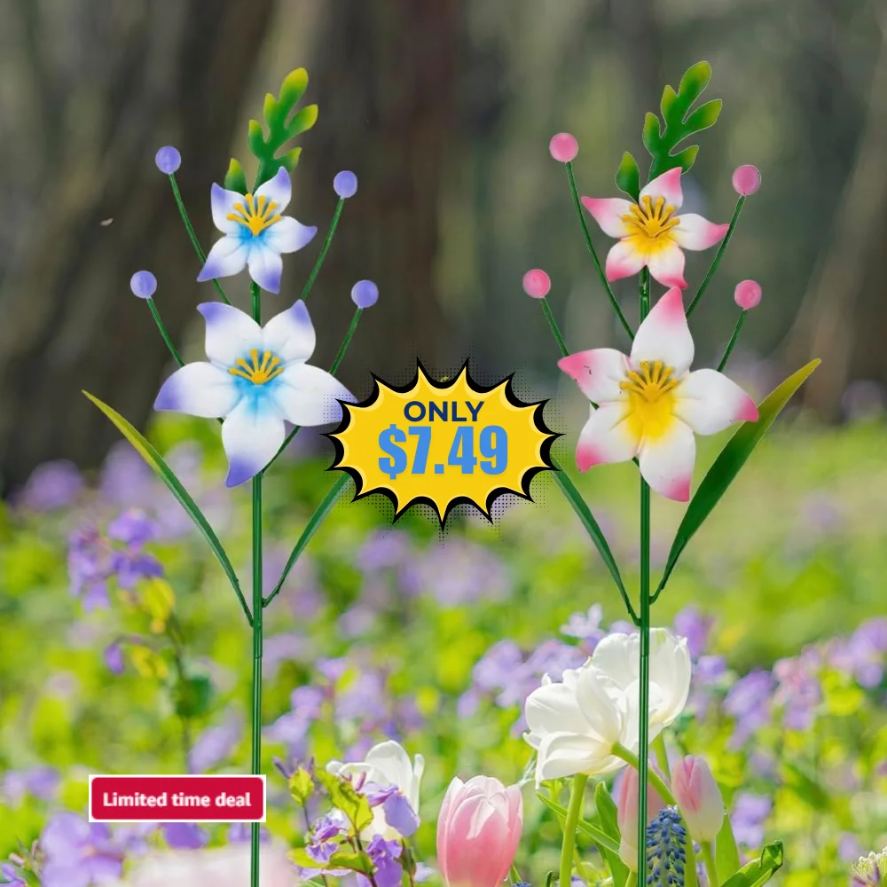 Outdoor Decorative Garden Stakes Deal: Save 50% at Amazon