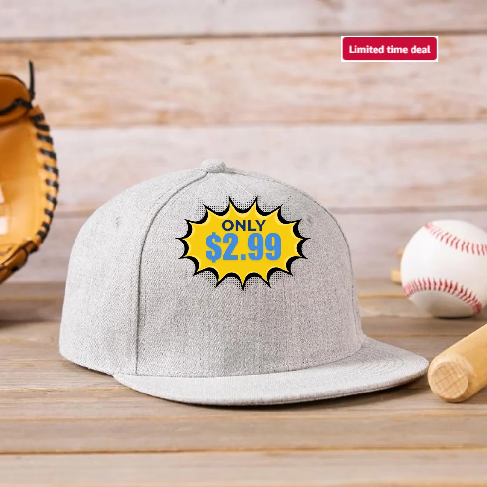 Baseball Hat Adjustable Deal: Save 50% at Amazon