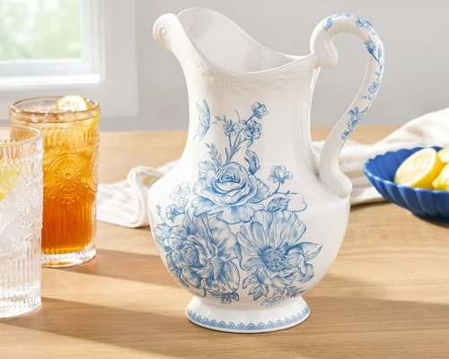 Pioneer Woman Agatha Stoneware Pitcher Deal at Walmart