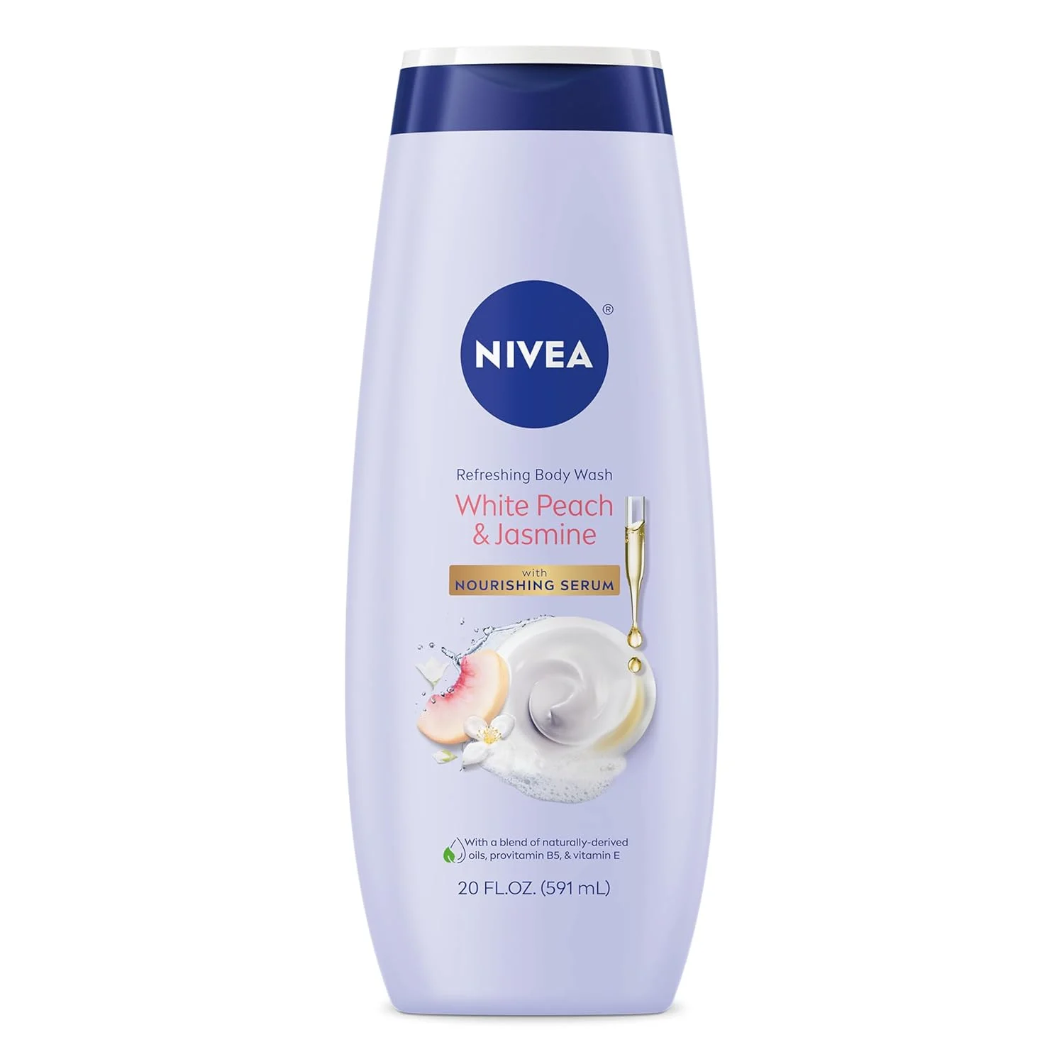 NIVEA Refreshing White Peach & Jasmine Body Wash Only $5.29 (Reg.