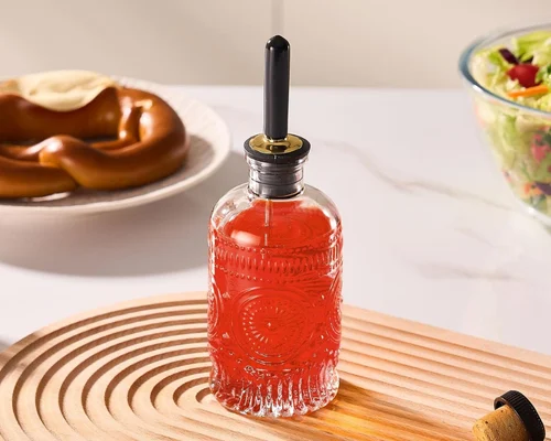 7 Oz Glass Coffee Syrup Dispenser Bottles Deal at Amazon