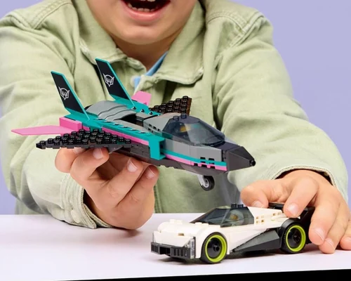 LEGO City Jet vs. Car Building Toys for Kids Deal on Amazon