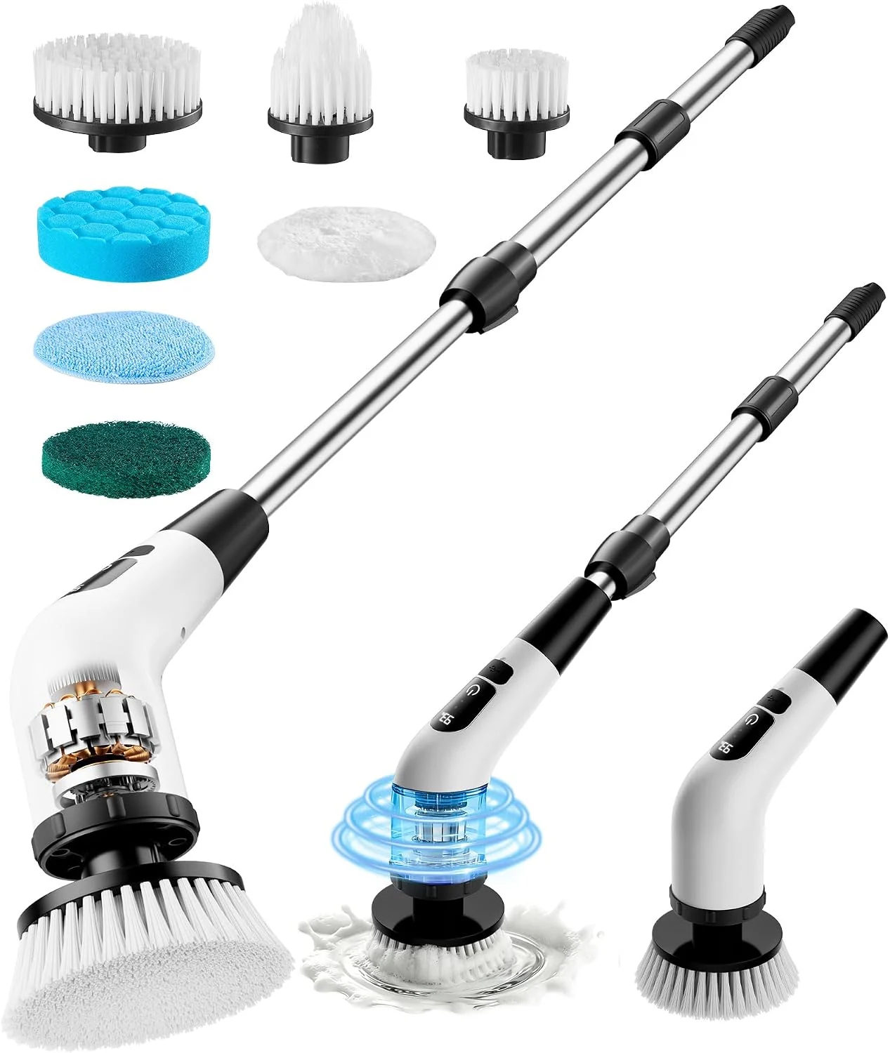Powerful Electric Spin Scrubber cordless cleaning brush on Amazon