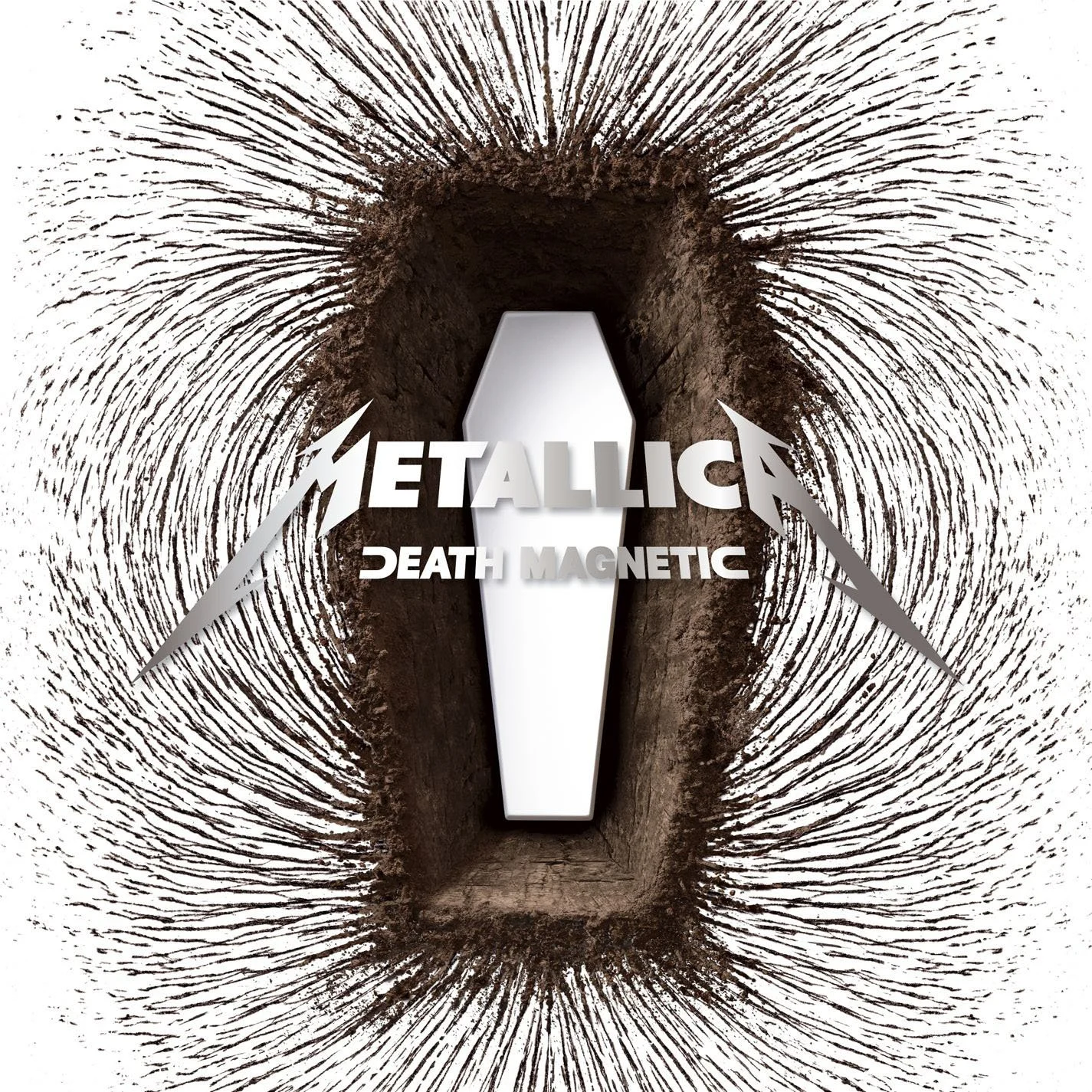 Metallica Death Magnetic audio CD cover art available on Amazon