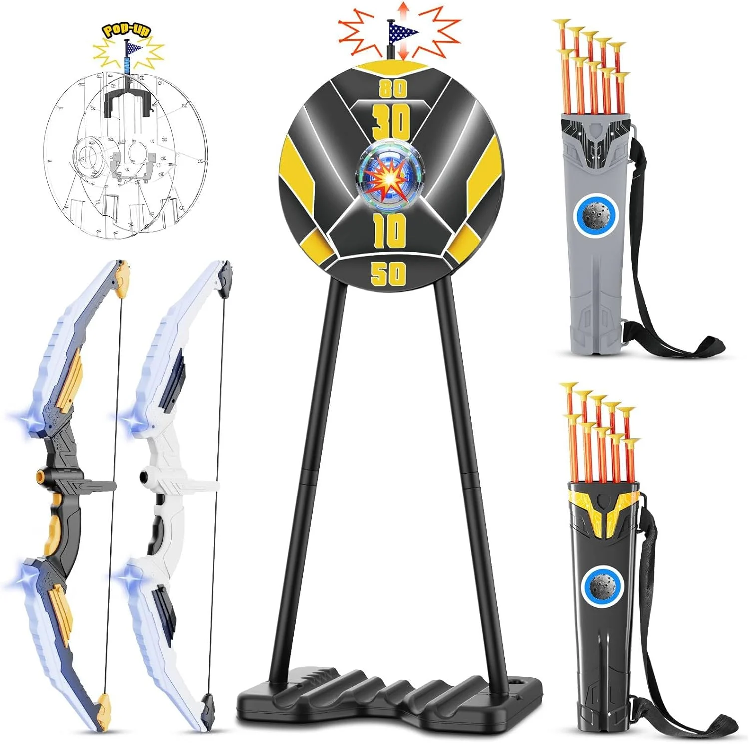 2-Pack TIGTECGAME LED Archery Set Only $16 at Amazon