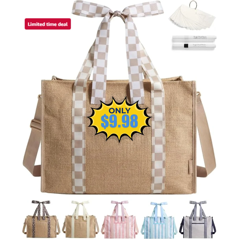 BAGSMART Womens Beach Tote Bag Sale: Save 67% at Amazon