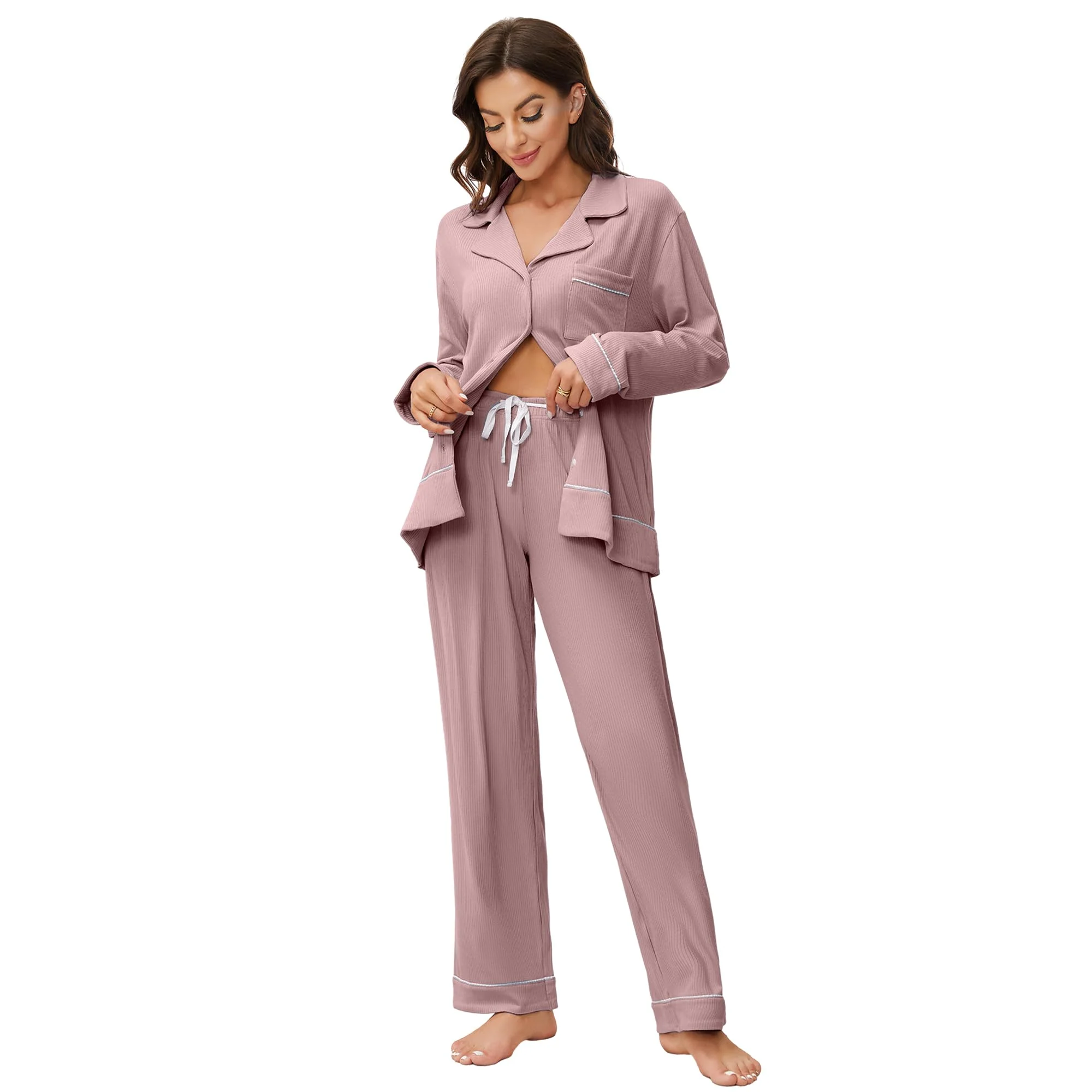 Women's soft pajama sets on Amazon, discounted to $4