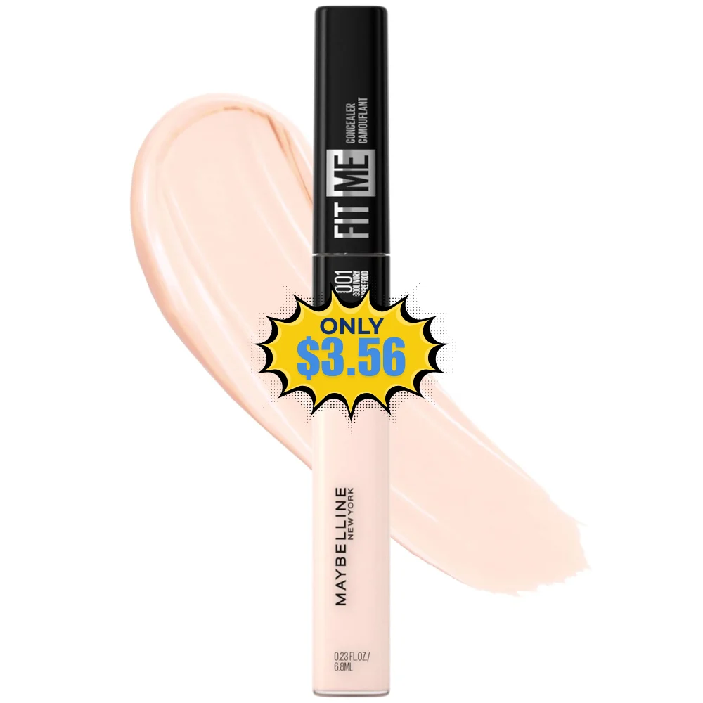 Maybelline Fit Me Liquid Concealer Deal: Save 66% at Amazon