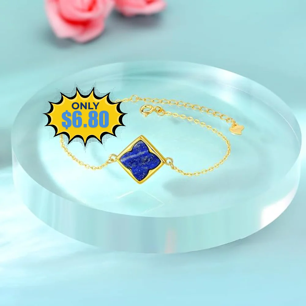 JENDEAR AAA Natural Gemstone Bracelet Deal: Save 66% on Amazon