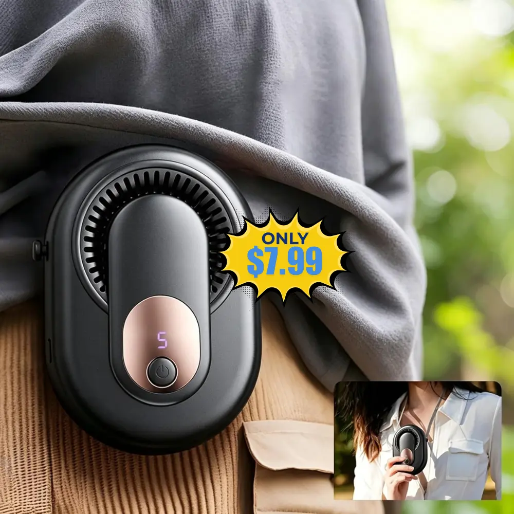 ZOLURA Y10 Portable Waist & Neck Fan Sale: Save 60%