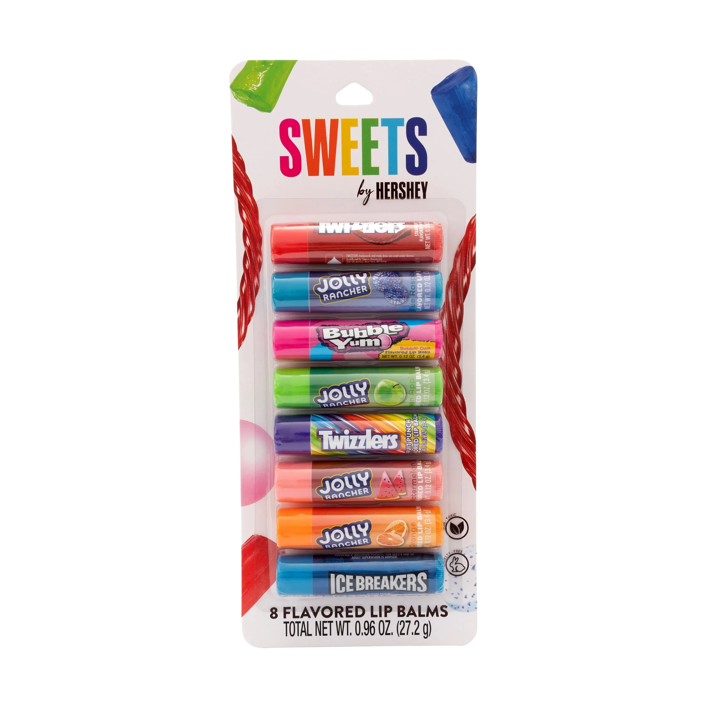 8-Count Lip Balms Set Just $2.50 – Hershey, Sour Patch at Walmart
