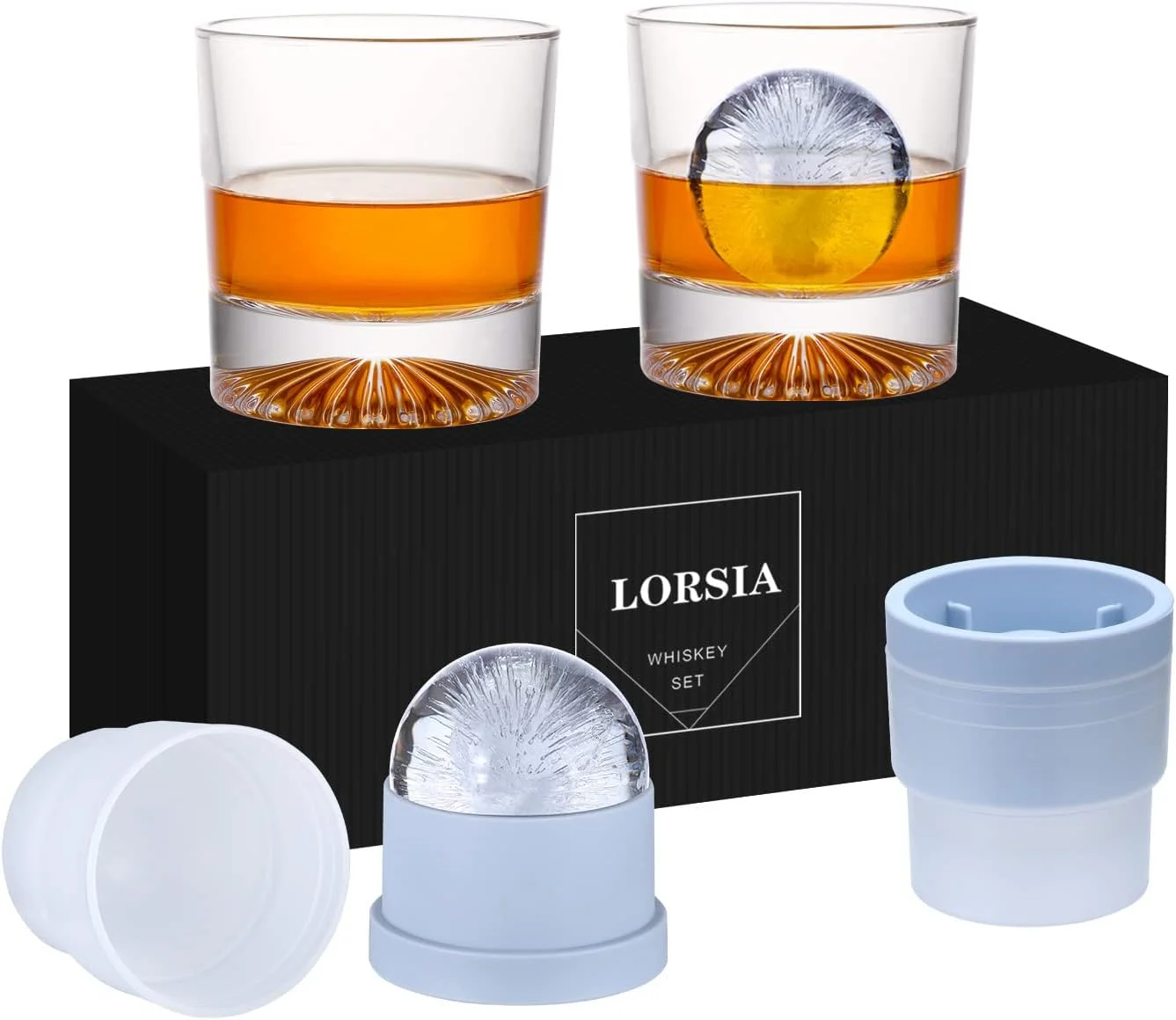 4 pack ice mold set on Amazon product page