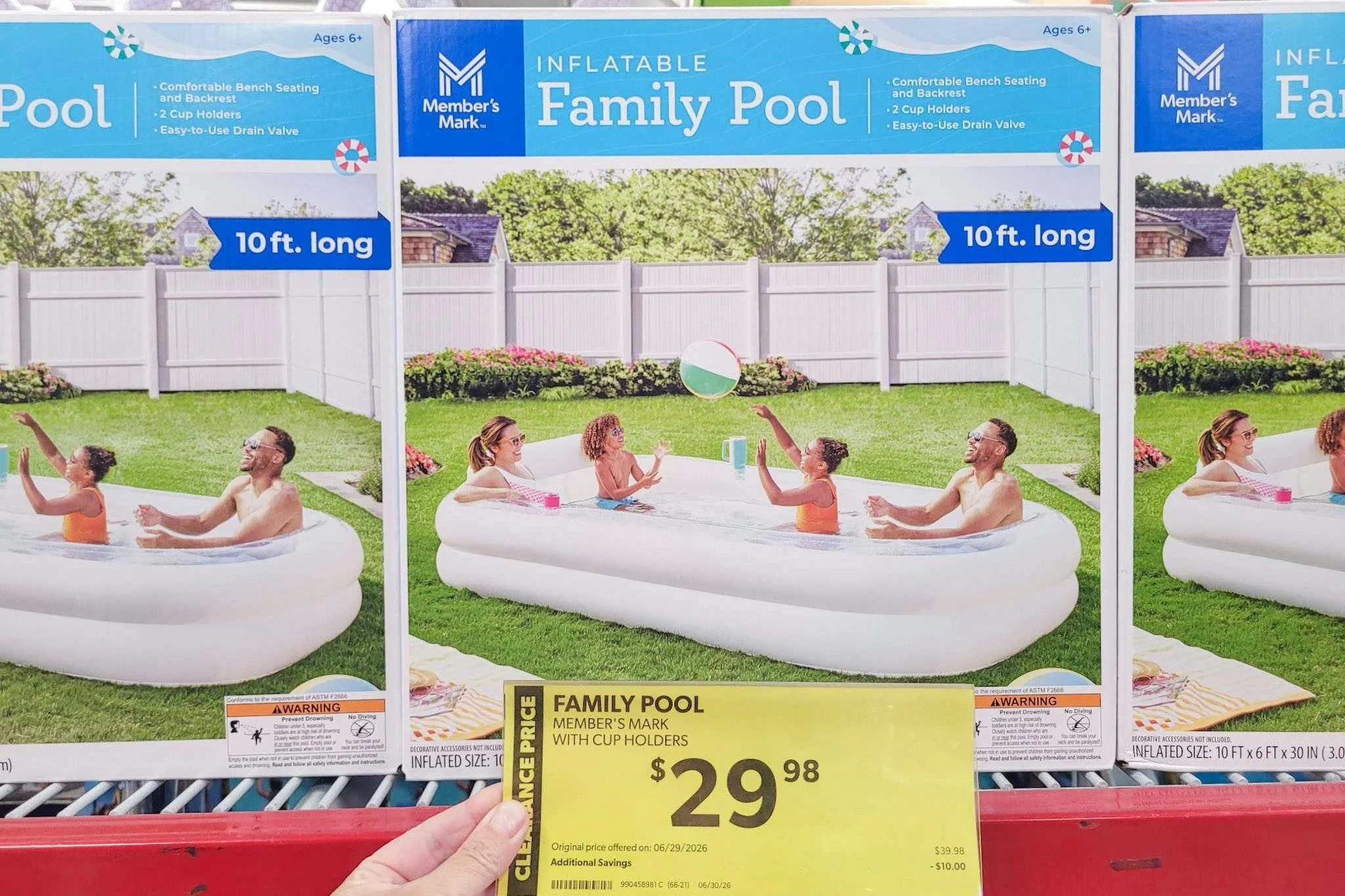 Member’s Mark Family Pool Only $29.98 at Sam’s Club