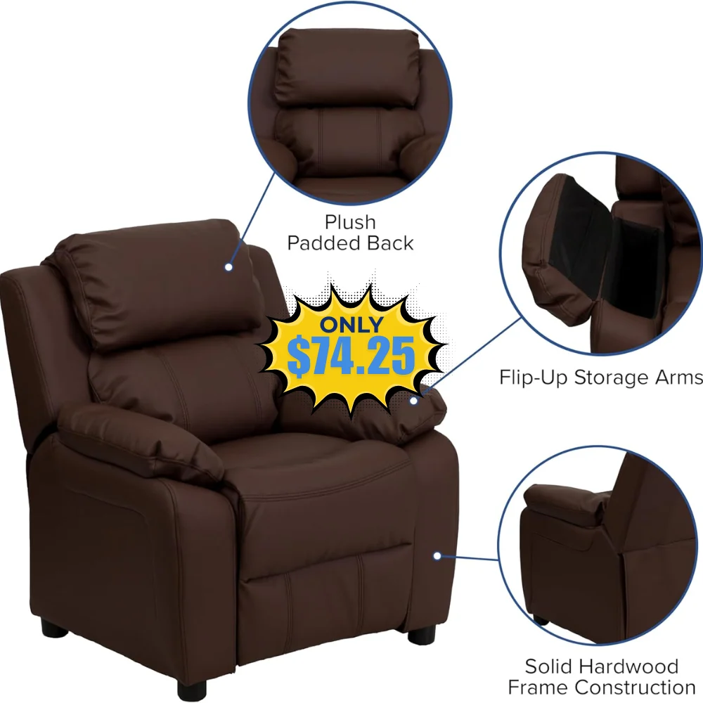 Flash Furniture Kids Recliner Deal: Save 60% at Amazon