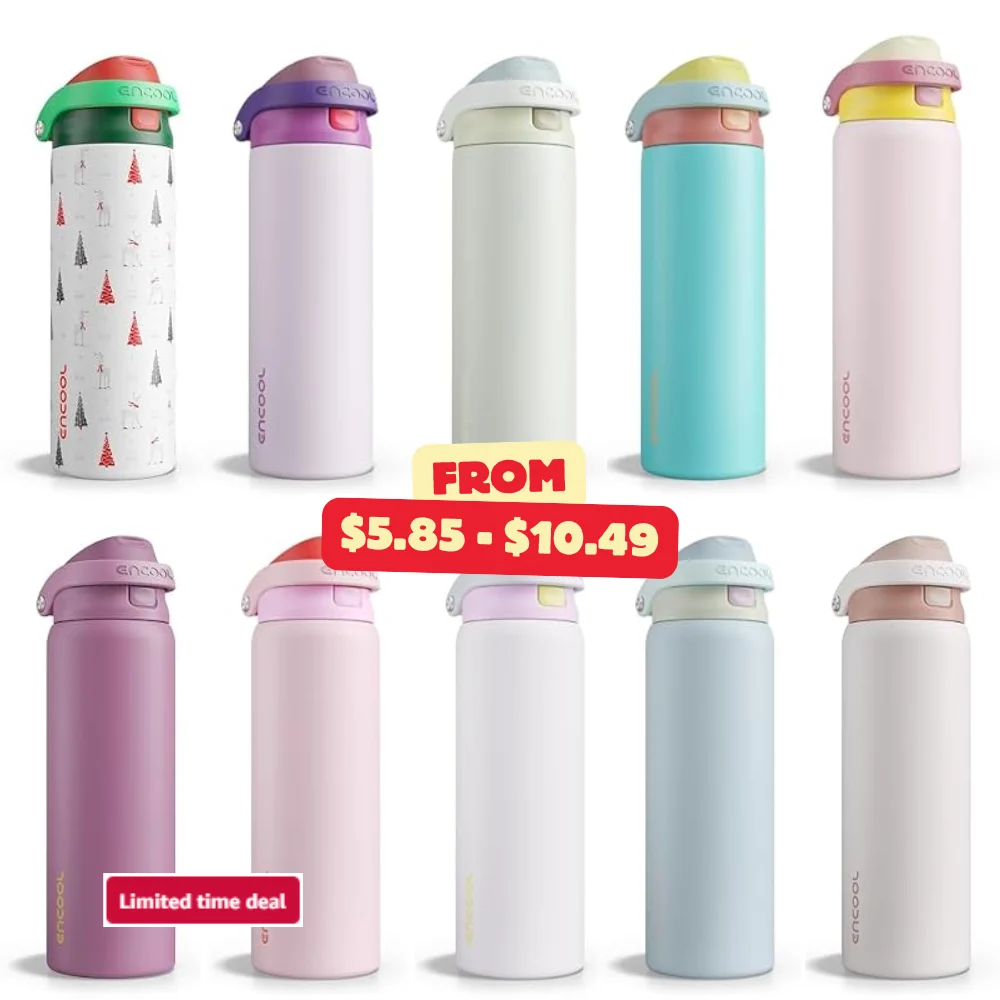 ENCOOL SwiftSip Insulated Water Bottle Deal: Save 27% at Amazon
