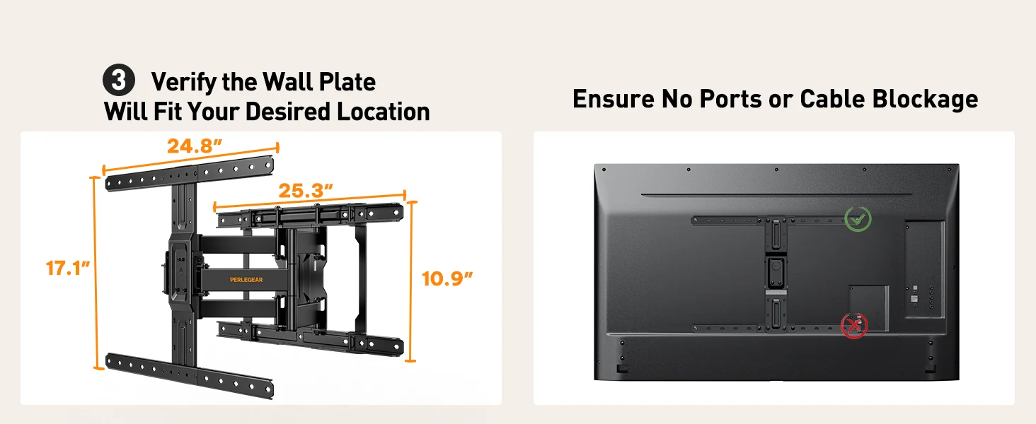 Perlegear Ultra Slim TV Wall Mount Only $69.99 (Reg. $99.99) at Amazon