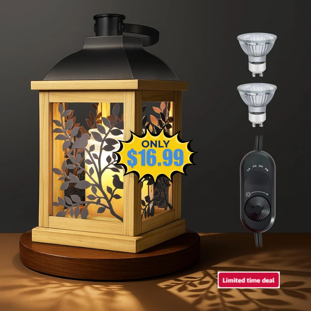 Farmhouse Lantern Candle Warmer Deal: Save 61% at Amazon