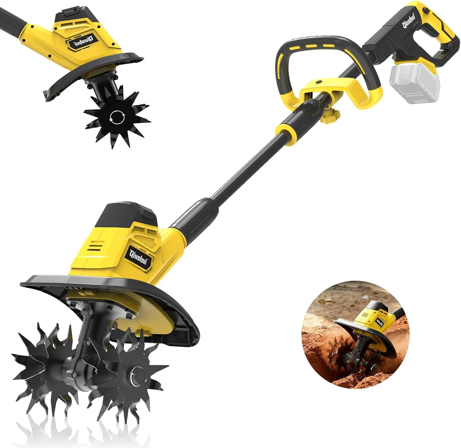 OFISPEED 20V Cordless Tiller Only $99.99 (Reg. $139.99) at Amazon