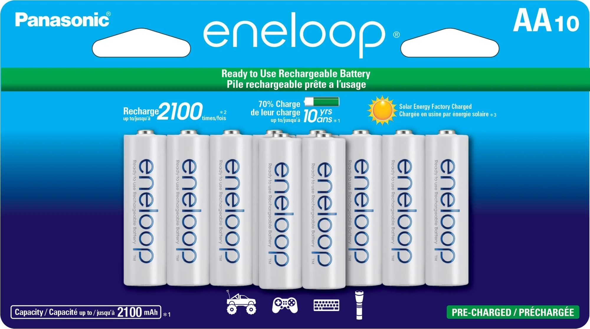 Panasonic Eneloop AA Batteries Only $24 (Reg. $31.99) at Amazon