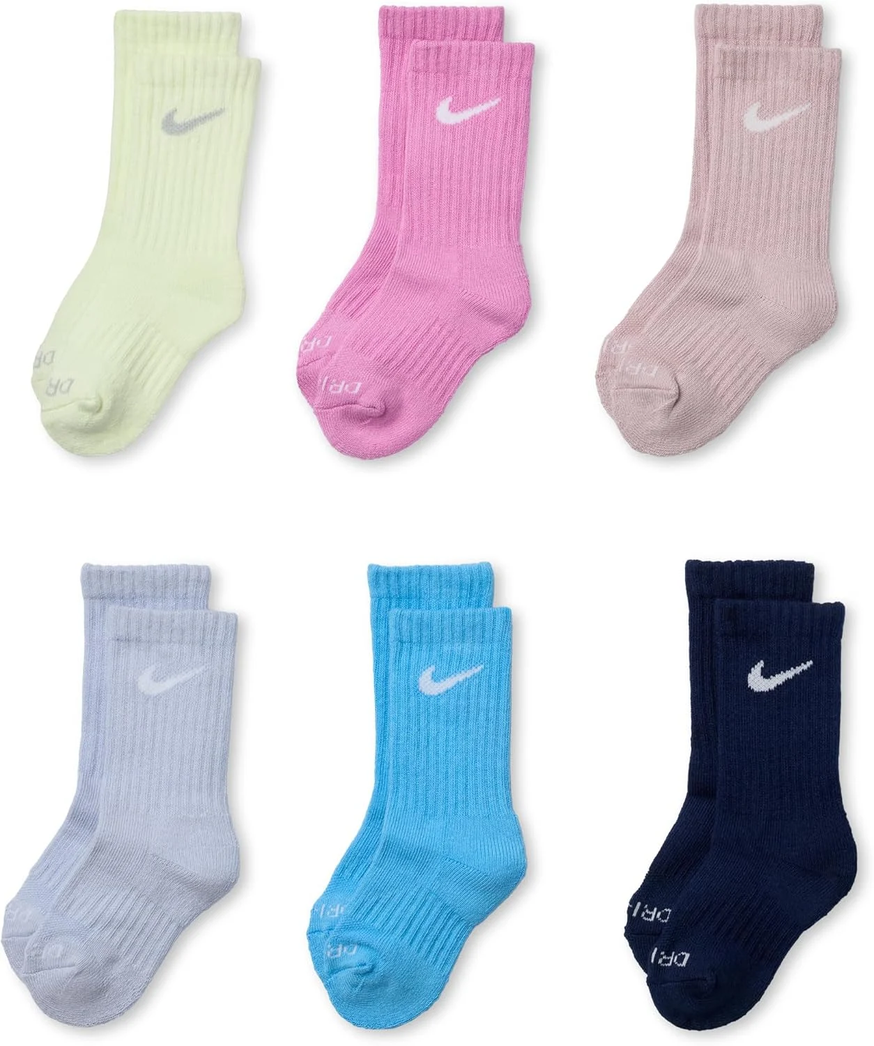 Nike Kids 6-Pack Performance Socks Just $20 at Amazon