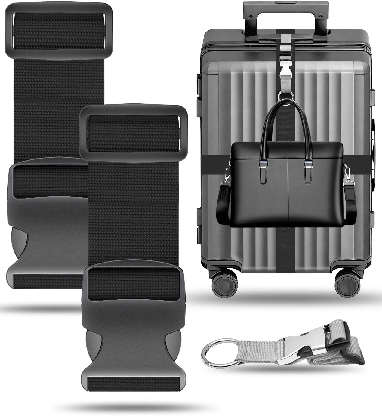 Adjustable Luggage Straps Only $3.79 (Reg. $7.59) at Amazon
