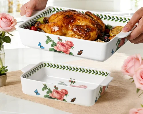 Ceramic Casserole Dish Set Deal at Amazon