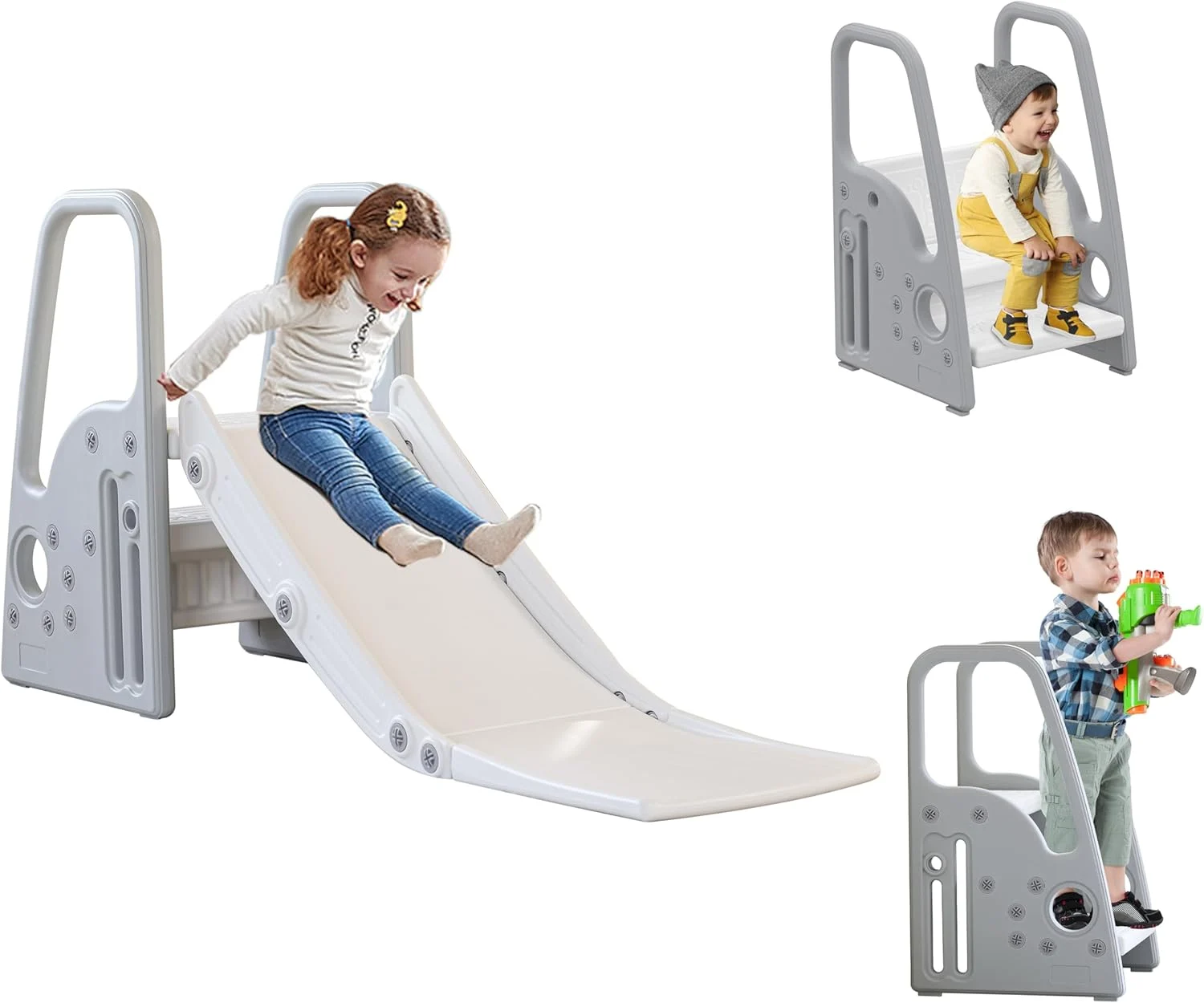 3 in 1 Toddler Large Play Climber Slide PlaySet Deal at Amazon