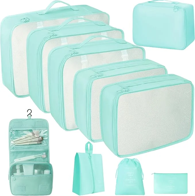 10 Pcs Set Packing Cubes Deal at Amazon