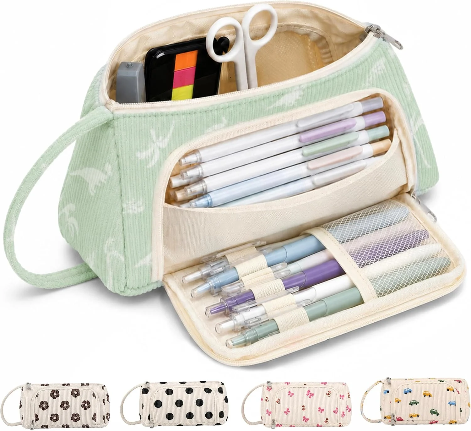 Soft Corduroy Pencil Bag Deal at Amazon