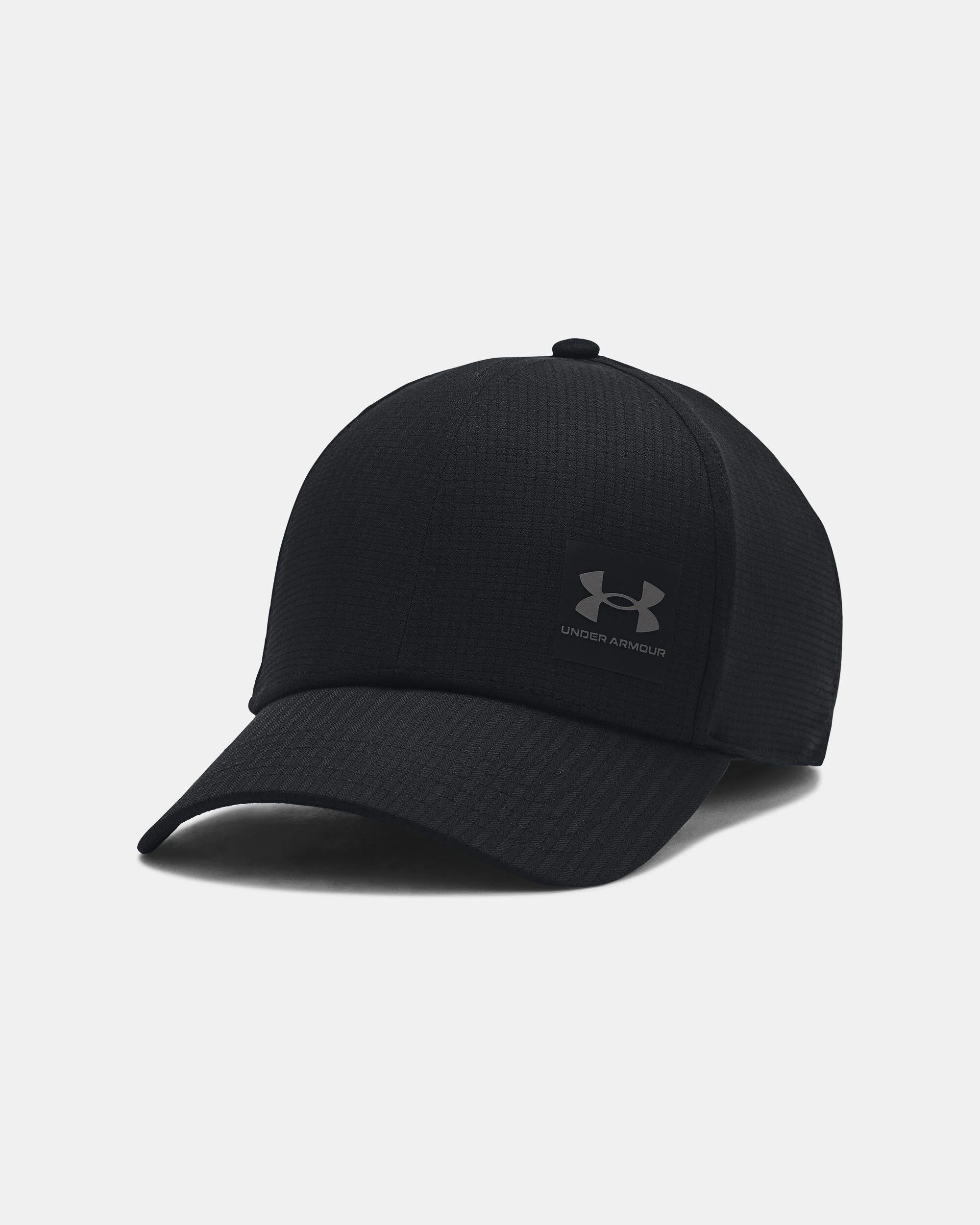 Under Armour men’s ball cap, black, on sale for $5.49 at Underarmour