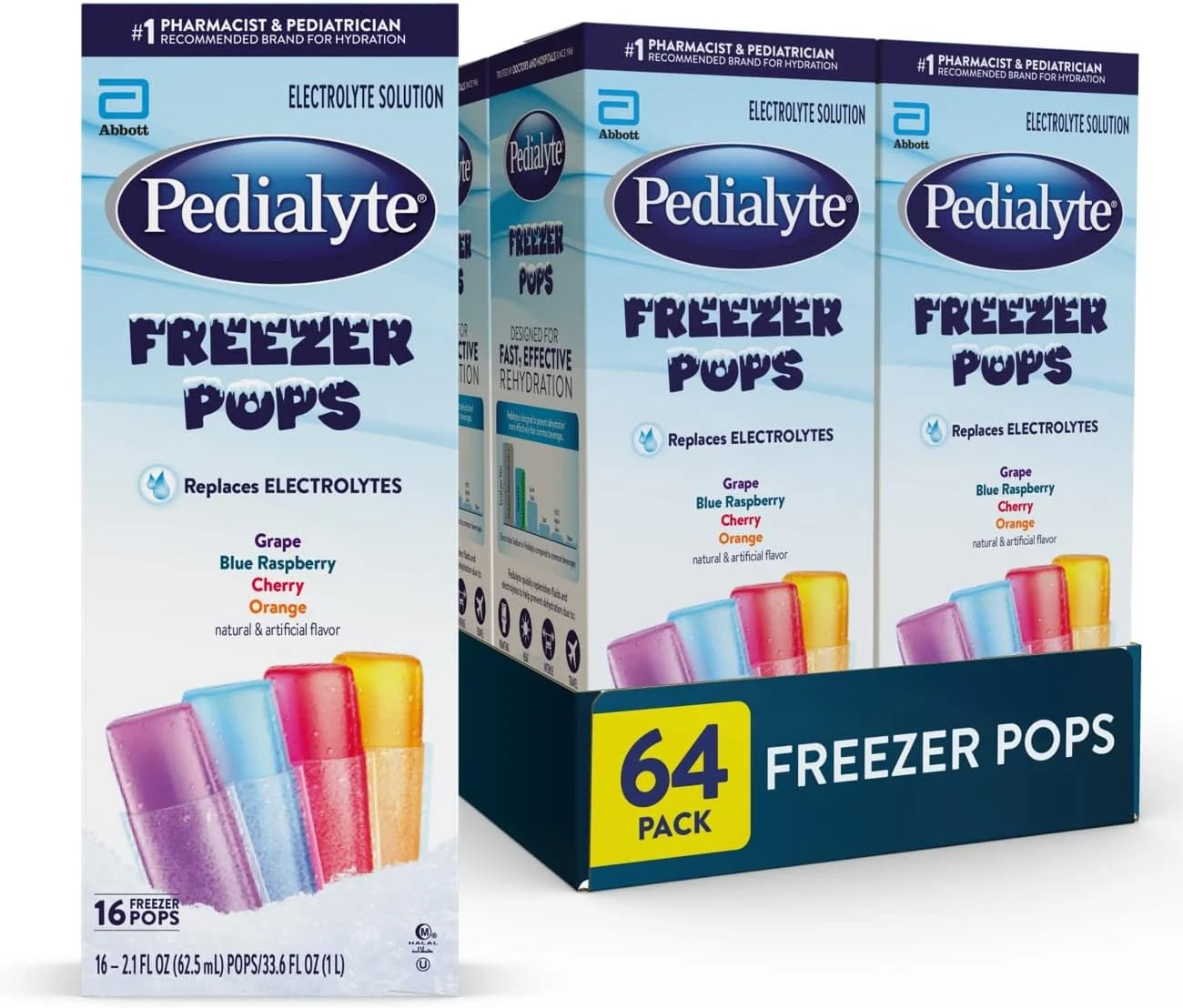 Pedialyte Freezer Pops Only $17.48 at Amazon
