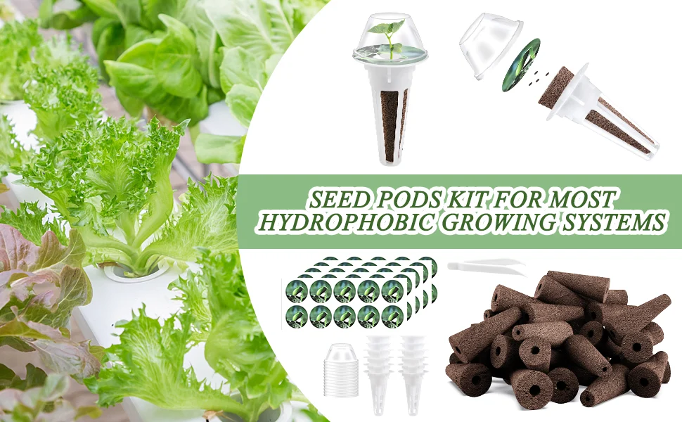 50-Count Hydroponic Pods Kit Only $9.99 (Reg. $14.99) at Amazon
