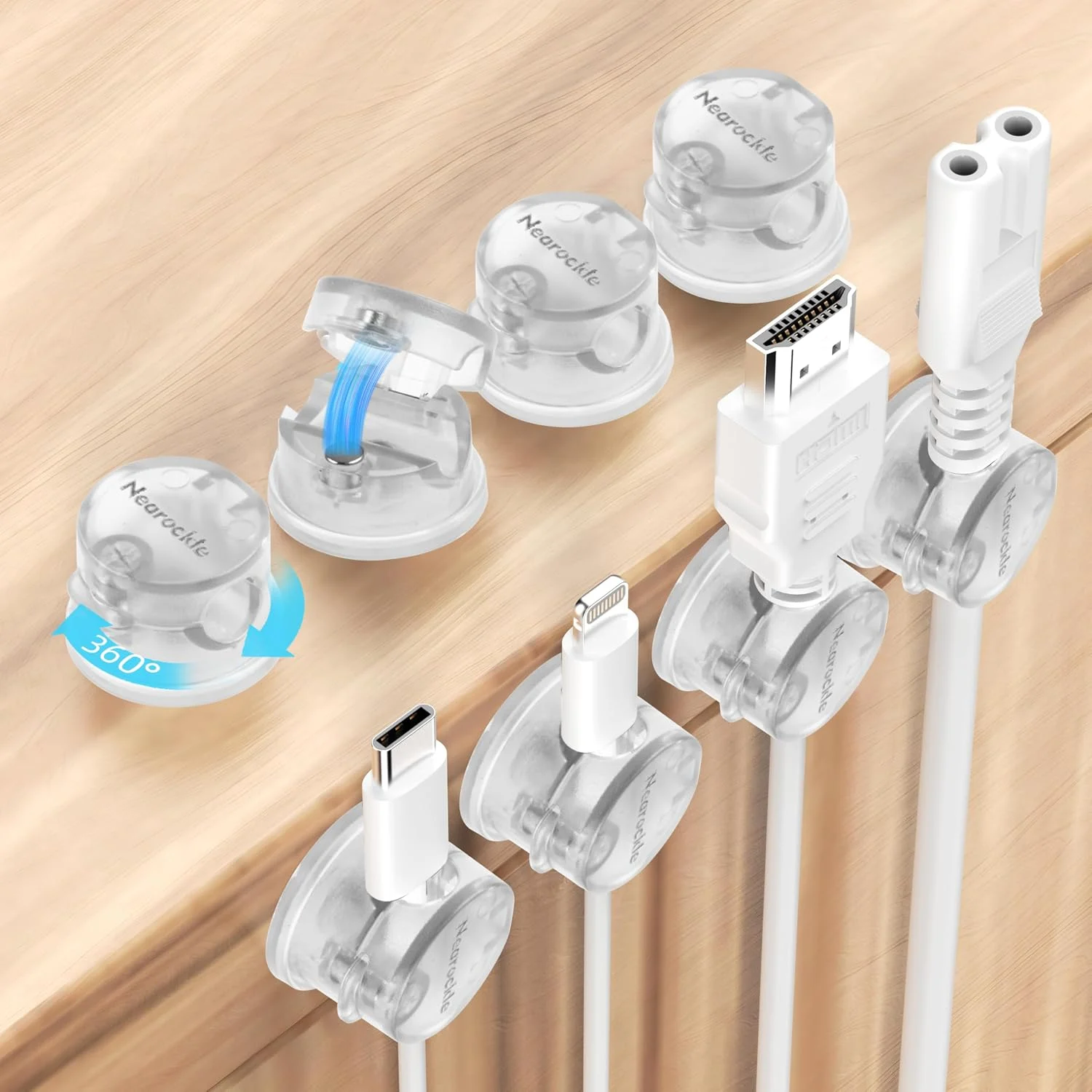 Cord Organizer Clips 8-Pack Only $4.74 Shipped on Amazon